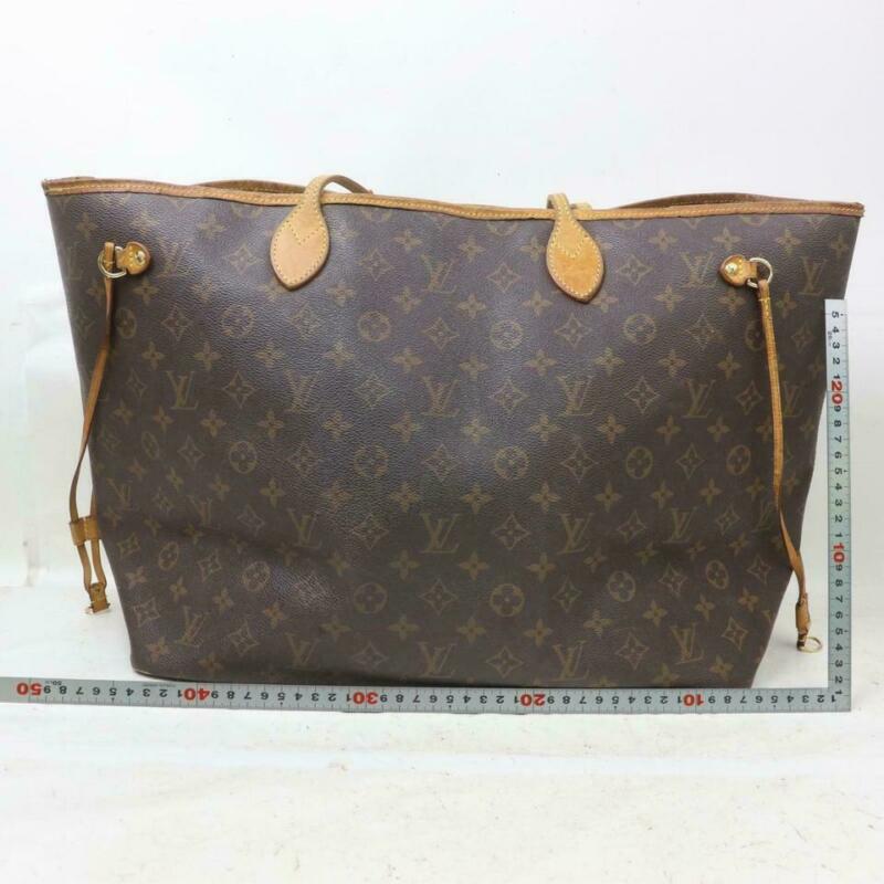 Louis Vuitton Neverfull Gm Brown Monogram Canvas Tote