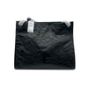 Saint Laurent Niki Large Crinkled Calf Shopper Black Leather Tote