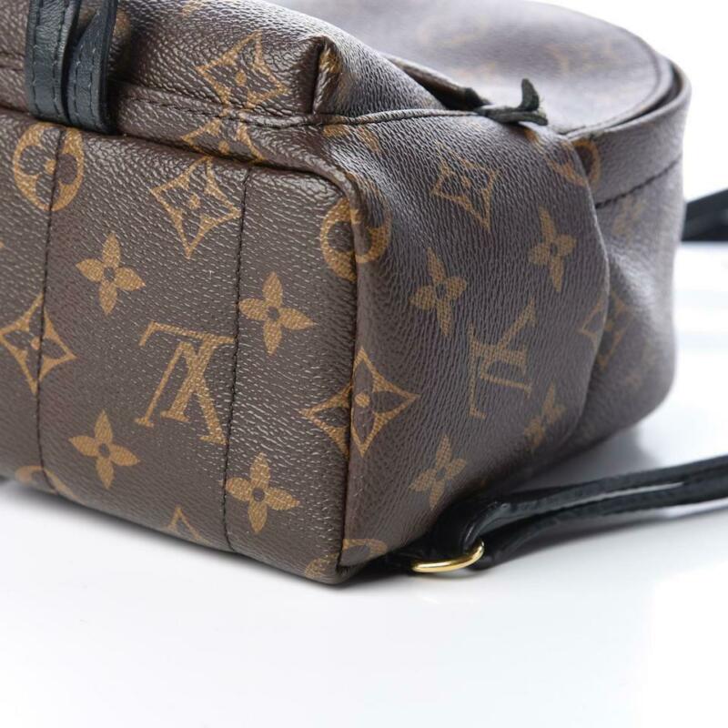 Louis Vuitton Palm Springs Backpack Mini Brown Monogram Canvas Shoulder Bag