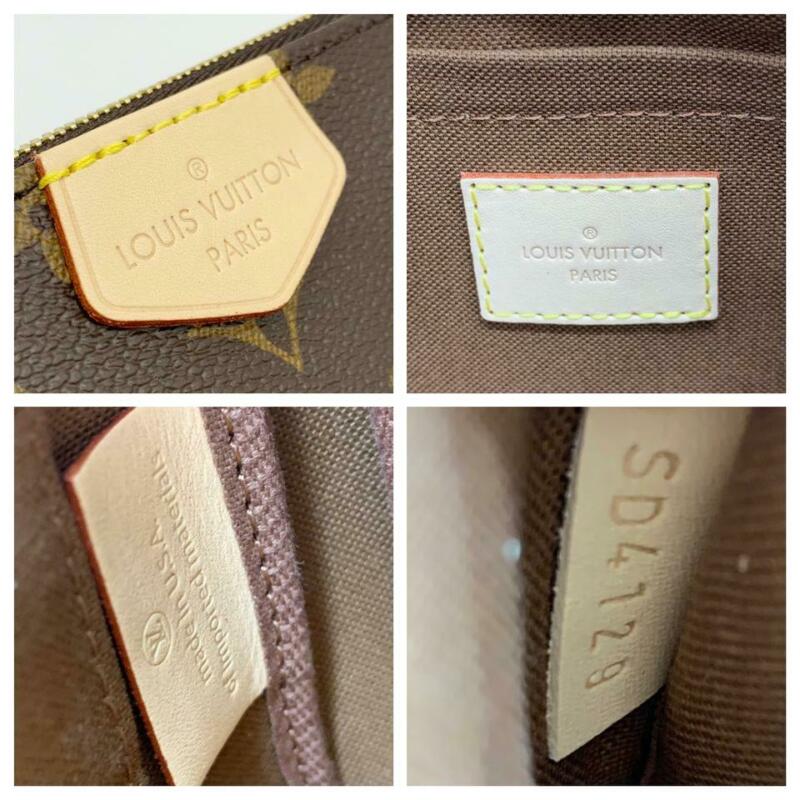 Louis Vuitton Pochette Multi-pochette Accessories Rose Clair Pink Monogram