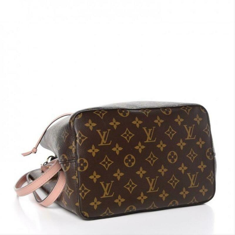 Louis Vuitton Neonoe Rose Poudre Pink Monogram Canvas Shoulder Bag