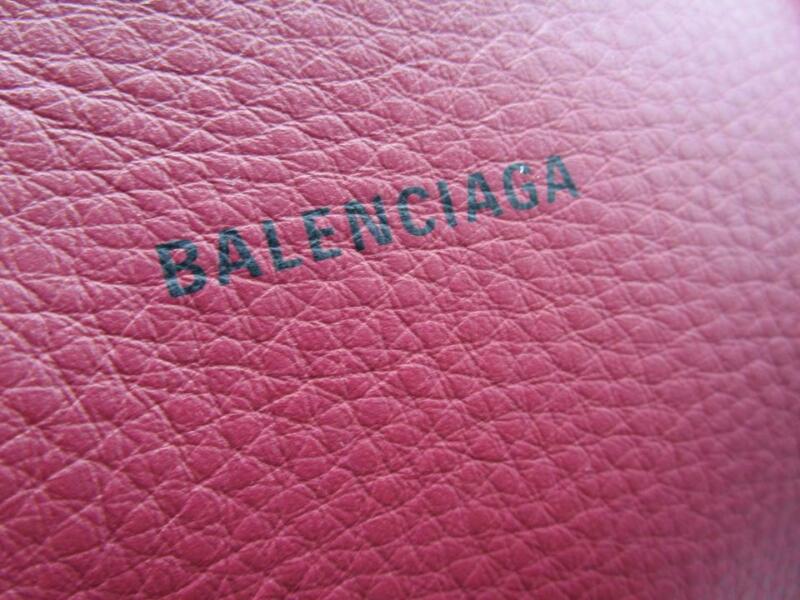 NEW Balenciaga Everyday Small Red Leather Tote Shopper