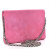 Gucci Chain Wallet Dionysus Mini Pink Suede Cross Body Bag