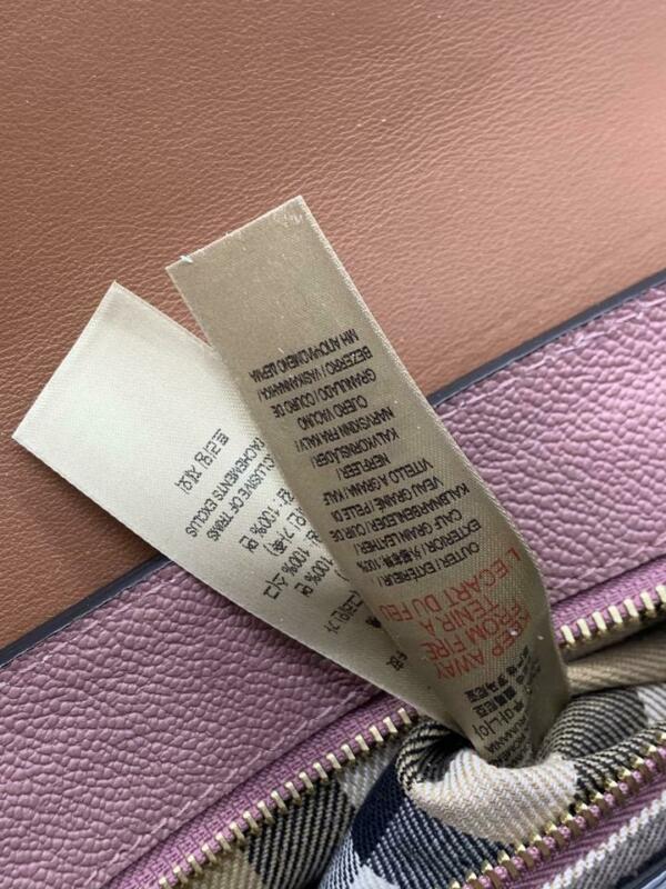 Burberry Small Medley Dusty Pink Leather Cross Body Bag