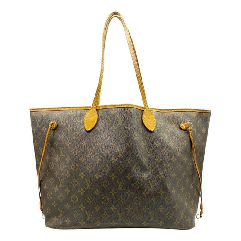 Louis Vuitton Neverfull Gm Brown Monogram Canvas Tote