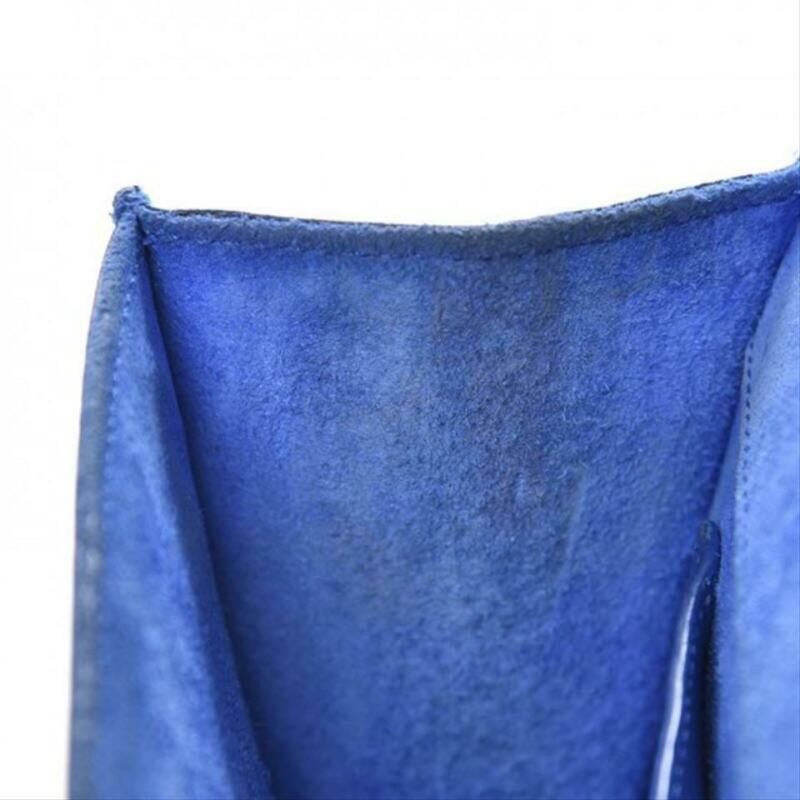 Saint Laurent Monogram Kate Chain Small Blue Leather Cross Body Bag