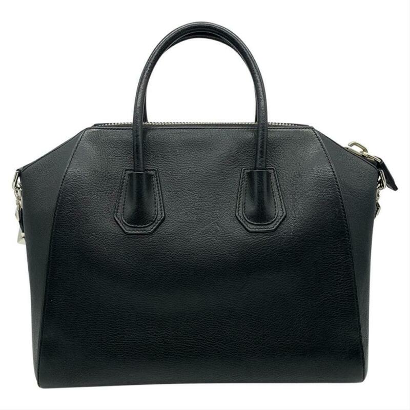 Givenchy Medium Sugar Antigona Black Leather Satchel