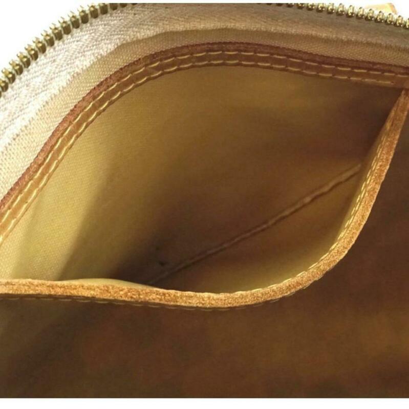 Louis Vuitton Speedy 25 Damier Azur Bandouliere White Coated Canvas Cross Body