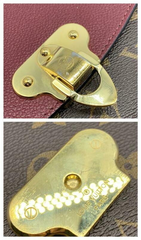 Louis Vuitton Saint Placide Chain Aurore 2018 Red Monogram Canvas Cross Body Bag