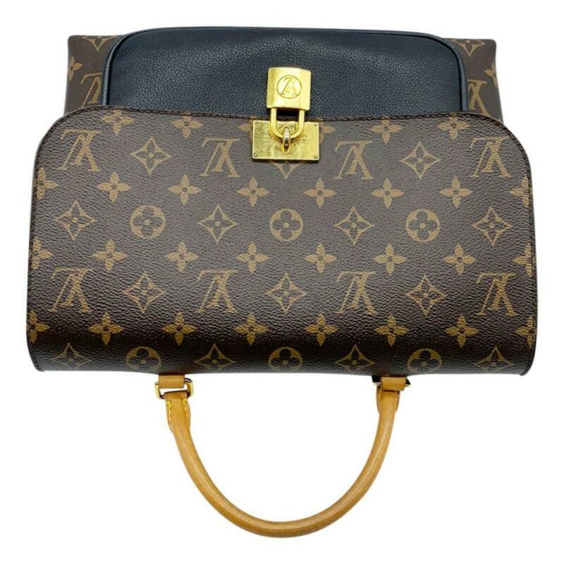 Louis Vuitton Marignan Black Monogram Canvas Shoulder Bag