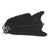 Fendi Mini Kan Beaded Flowers Calfskin Shoulder Black Leather Cross Body Bag