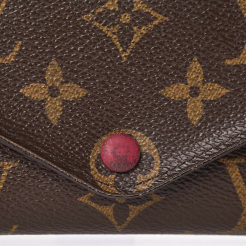Louis Vuitton Fuchsia Josephine Monogram Wallet