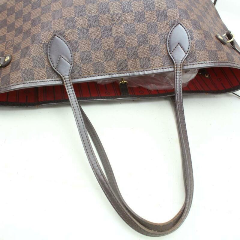 Louis Vuitton Neverfull Mm Brown Damier Ébène Canvas Tote