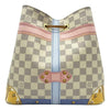 Louis Vuitton Summer Trunks Neonoe White Damier Azur Canvas Shoulder Bag