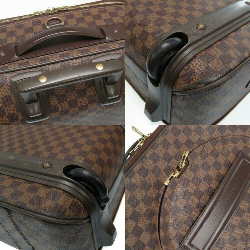 Louis Vuitton Pegase 55 Carry Brown Damier Ébène Canvas Weekend/Travel Bag