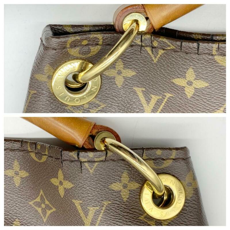 Louis Vuitton Artsy Gm Brown Monogram Canvas Hobo Bag