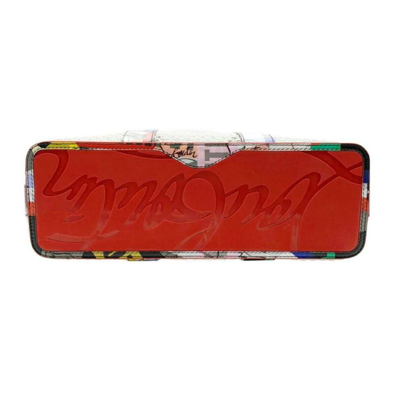 Christian Louboutin Small Cabata Red Pvc Tote