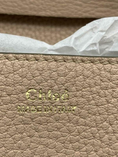 Chloé Medium Drew Cement Pink Leather Shoulder Bag Chain Crossbody