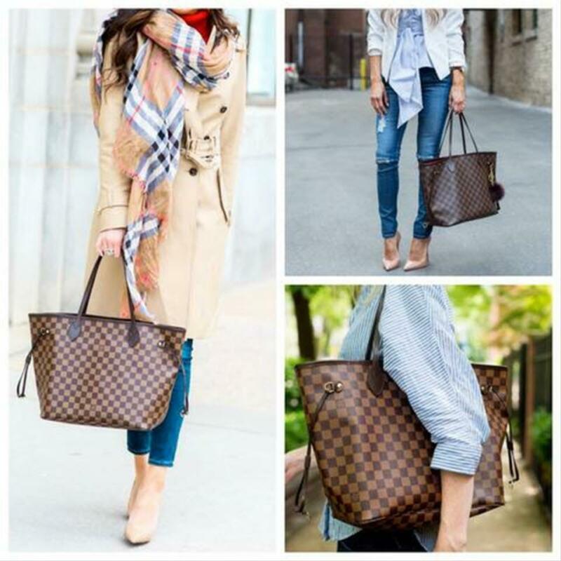 Louis Vuitton Neverfull Mm Brown Damier Ébène Canvas Tote