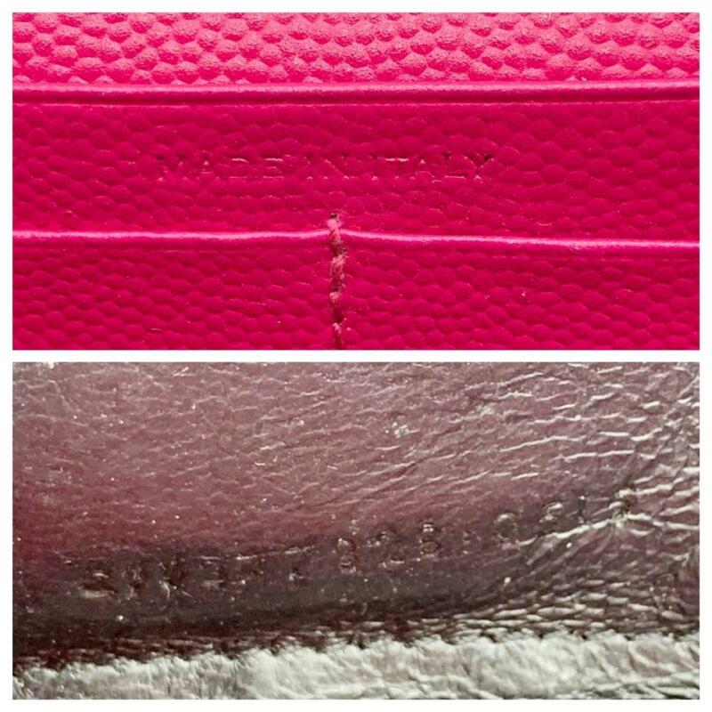 Saint Laurent Chain Wallet Medium Monogram Ysl Pink Leather Cross Body Bag