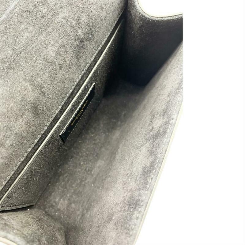 Saint Laurent Monogram Kate Monogram Ysl Small Metallic Gold Leather Cross Body