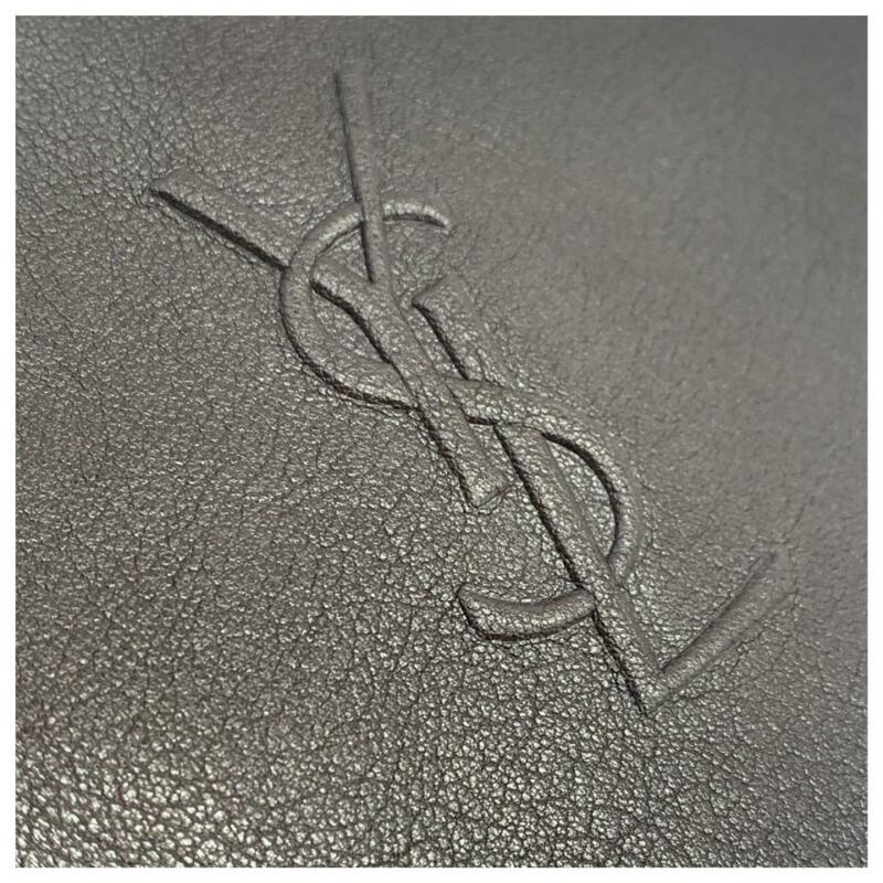 Saint Laurent Monogram Lou Camera Tassel Black Tulip Leather Cross Body Bag