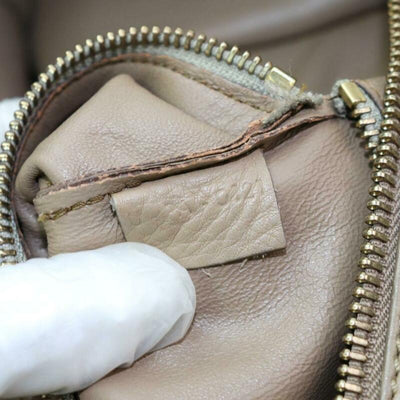 Céline Luggage Mini Brown Leather Tote