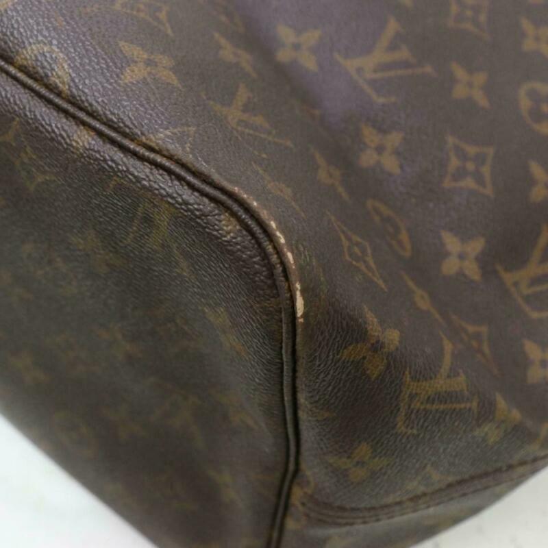 Louis Vuitton Neverfull Gm Brown Monogram Canvas Tote