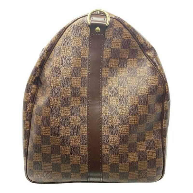 Louis Vuitton Keepall Bandouliere 55 Brown Damier Ébène Canvas Weekend/Travel