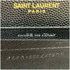 Saint Laurent Classic Chain Wallet New Monogram Medium Leather Black Calfskin