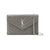Saint Laurent Chain Wallet Small Envelope Monogram Grey Leather Cross Body Bag