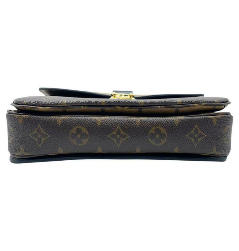 Louis Vuitton Pochette Metis Brown Monogram Reverse Canvas Shoulder Bag