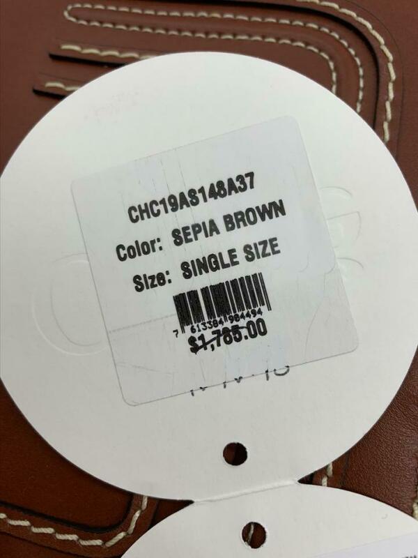 Chloé Marcie Mini Lizard Embossed Satchel Brown Leather Shoulder Bag