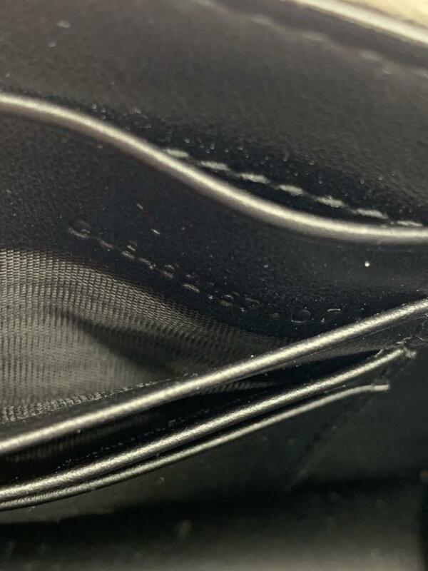 Saint Laurent Monogram Sunset Mini White Chain Black Leather Cross Body Bag