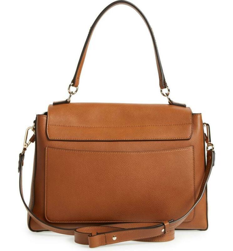 Chloé Faye Medium Brown Leather Shoulder Bag