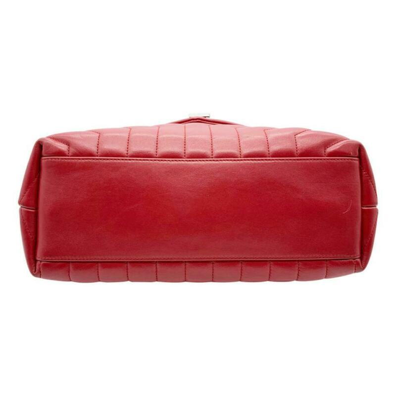 Saint Laurent Monogram Loulou Calfskin Matelasse Medium Monogram Chain Satchel