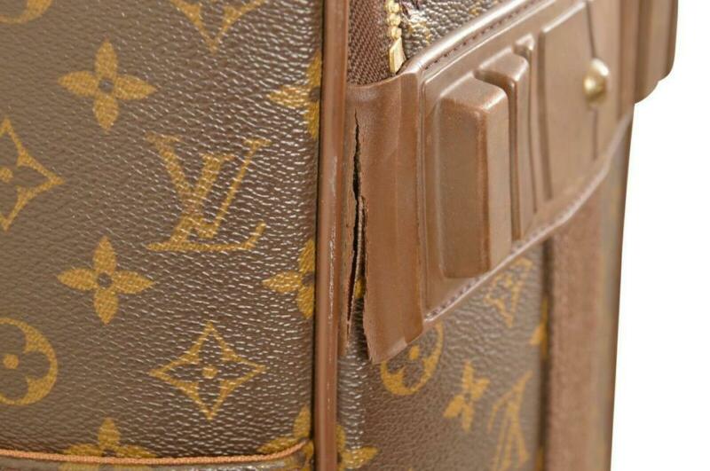 Louis Vuitton Pegase 55 Carry On Brown Monogram Canvas Weekend/Travel Bag