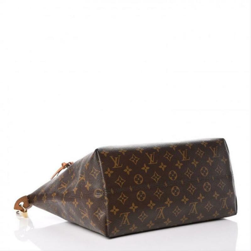 Louis Vuitton Iena Mm Brown Monogram Canvas Tote