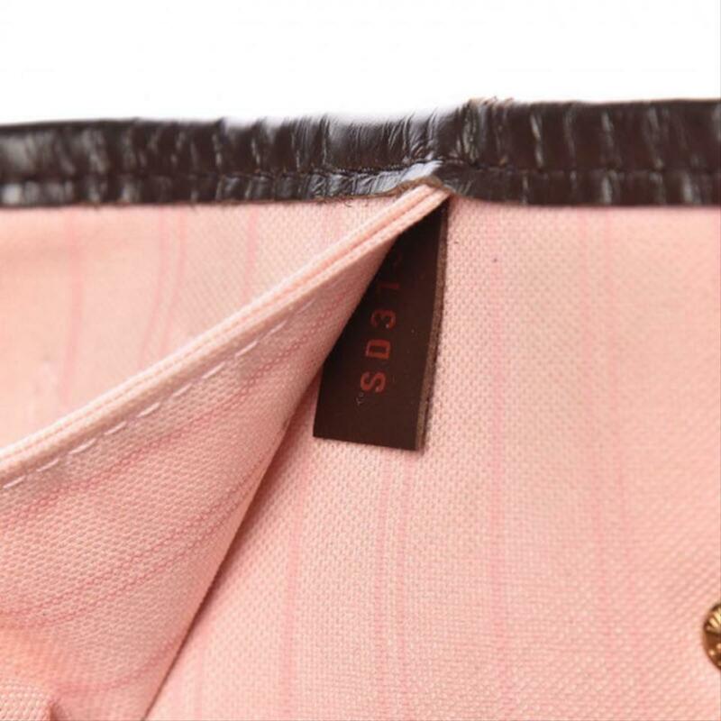 Louis Vuitton Neverfull Neo Mm Rose Ballerine Pink Brown Damier Ébène Canvas