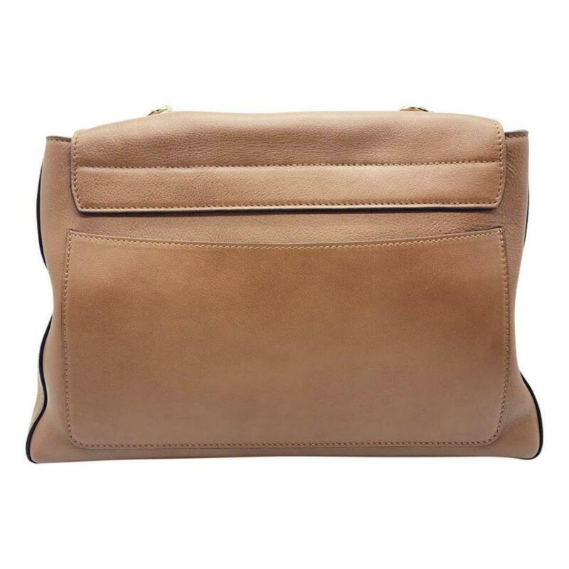 Chloé Faye Medium Brown Leather Shoulder Bag