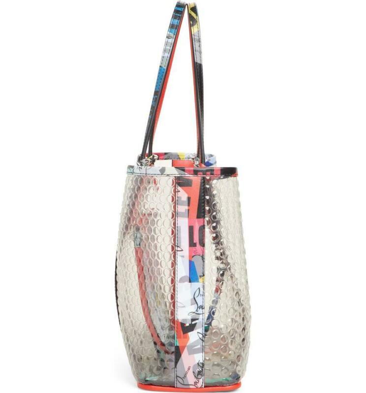 Christian Louboutin Small Cabata Red Pvc Tote