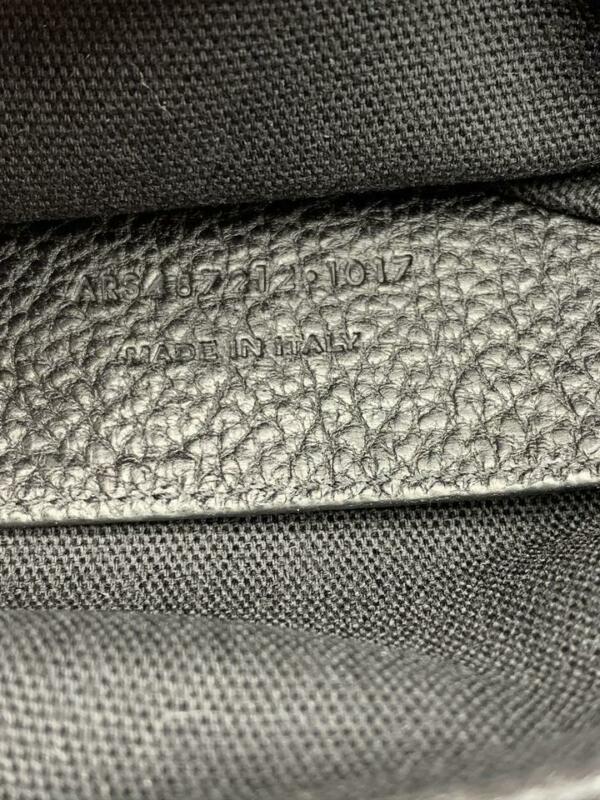 Saint Laurent Monogram College Large Striped Flap-top Black Canvas Shoulder Bag