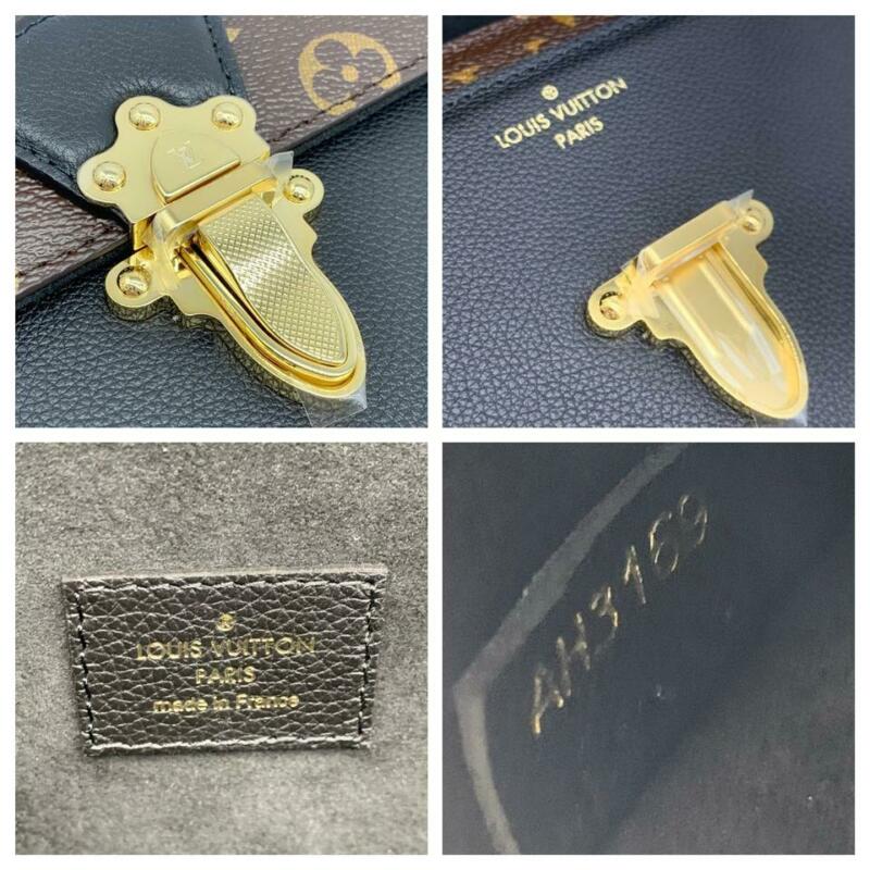 Louis Vuitton Victoire Noir Chain 2019 Black Monogram Canvas and Calfskin