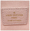 Louis Vuitton Pochette Felicie Chain Rose Ballerine White Damier Azur Canvas Cro