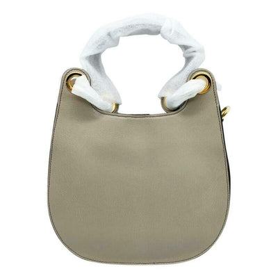 Chloé Medium Tess Motty Grey Leather Shoulder Bag