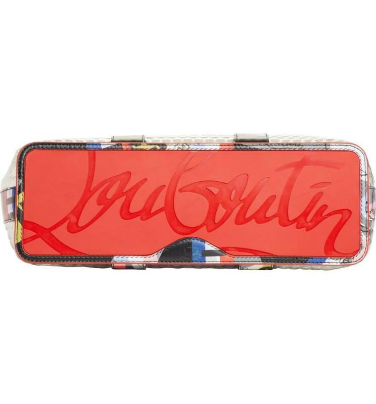 Christian Louboutin Small Cabata Red Pvc Tote