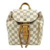 Louis Vuitton Sperone Bb White Damier Azur Canvas Backpack