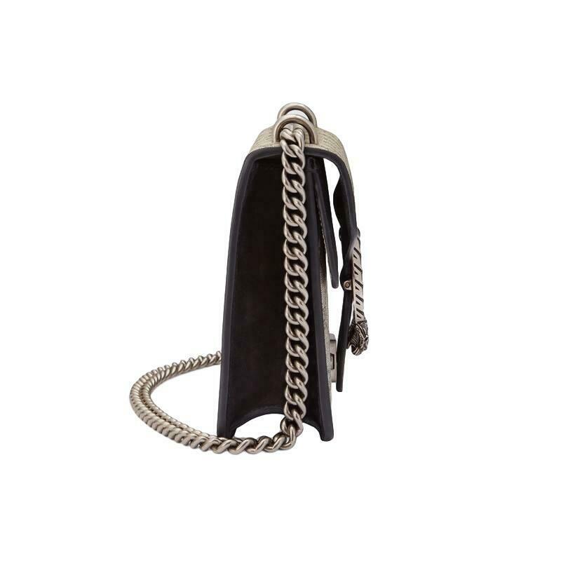 Gucci Dionysus Mini Beige Gg Supreme Canvas Shoulder Bag