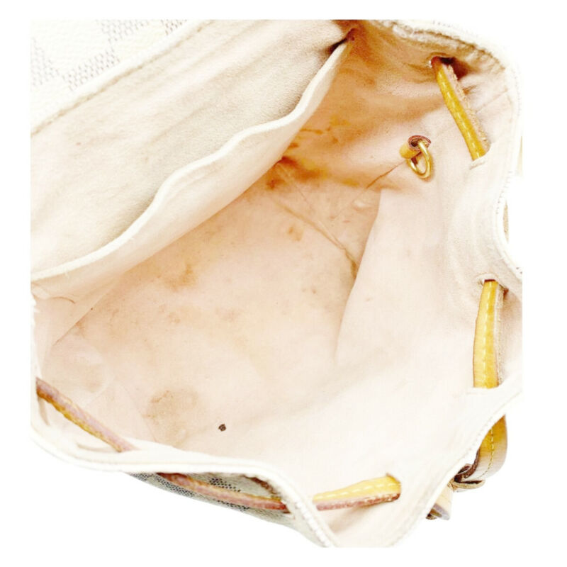 Louis Vuitton Sperone Bb White Damier Azur Canvas Backpack