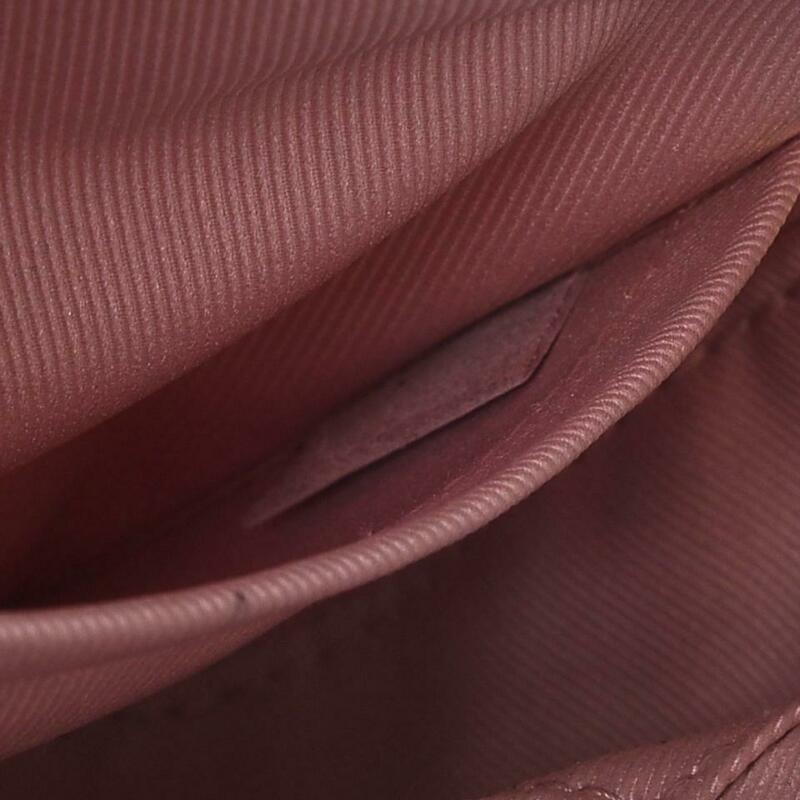 Louis Vuitton, Bags, Louis Vuitton Saintonge Handbag Monogram Canvas With  Leather Brown Pink
